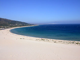 Tarifa Spain natural beach las dunas Tarifa Spain natural beach las dunas