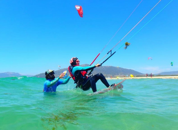 Private kitesurfing leson Tarifa