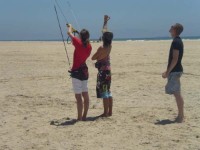 Semi-private kitesurfing tailor made lesson at Tarifa Max kiteschool