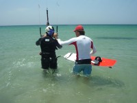 Private kitesurfing tuition with Tarifa Max kitesurfing school since 1998. Book your kite lesson at info@tarifamax.net
