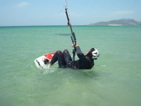 Kitesurfing safely with no worries with Tarifa Max Kitesurfing rescue boat.