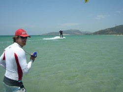 Get up and kitesurfing with a private lesson!